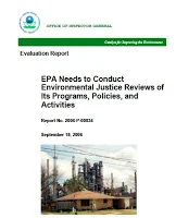 Making Environmental Justice a priority...again