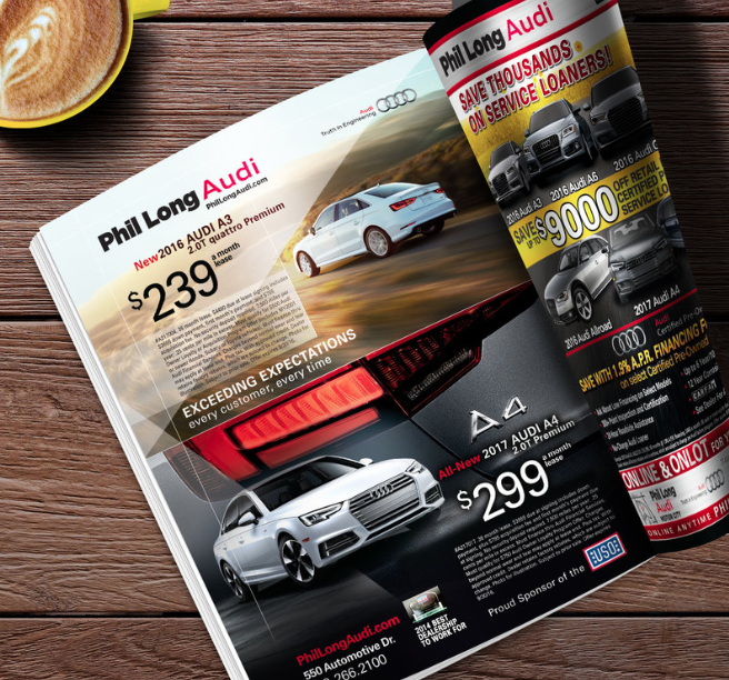 Various Magazine Spreads