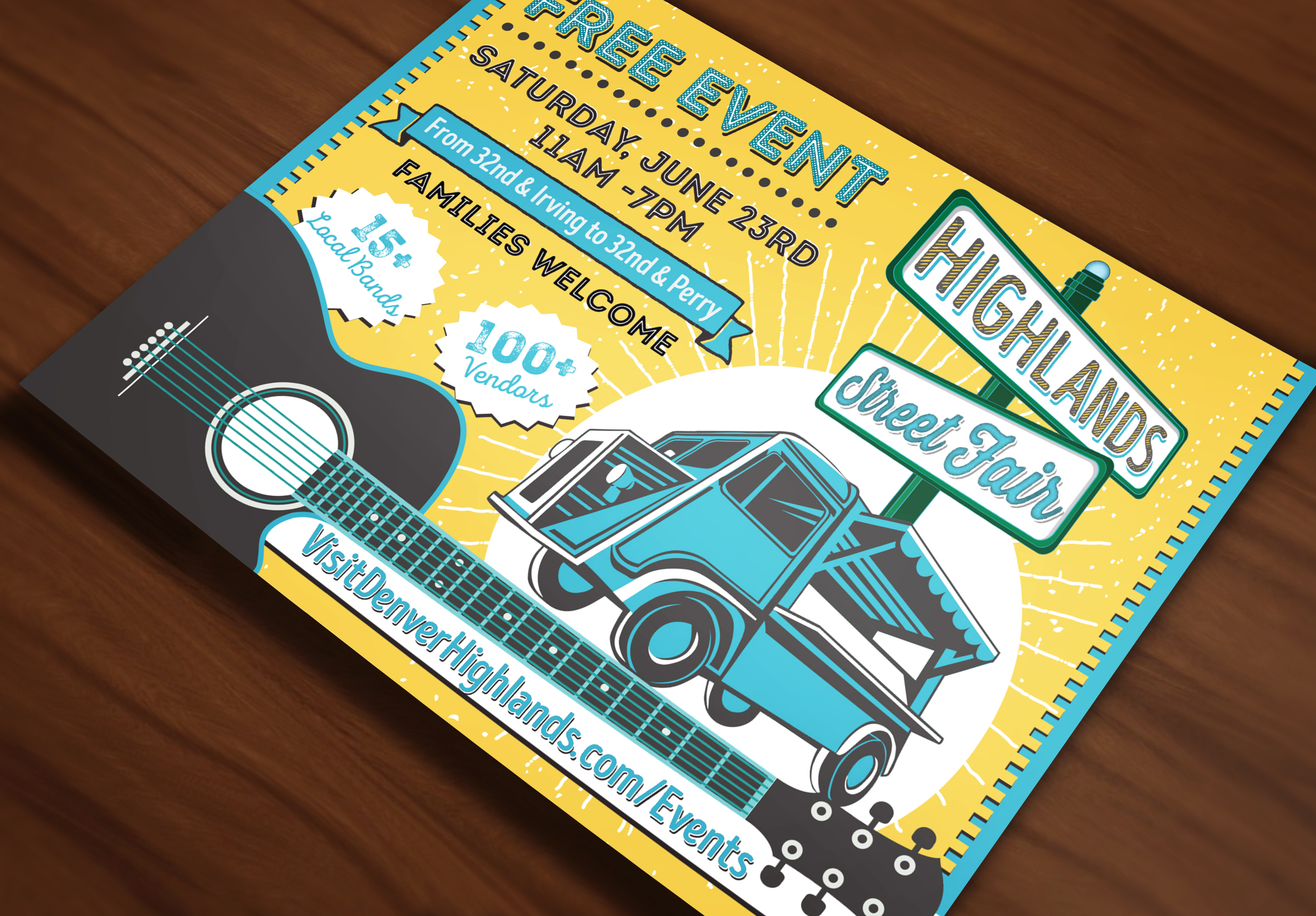 Highland Street Fair Branding