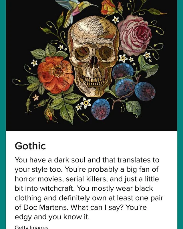 A buzzfeed quiz has never made me feel so seen 😂😂😂