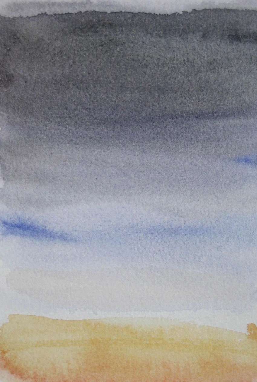 Layers of Violet Sky. 01.13.2011.