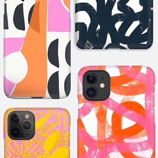 The lovely team @caseapp added four new designs I made for them. I chose patterns that felt bright and playful.

Which one is your favorite?

I can&rsquo;t tell you how much fun it is to see drawings I&rsquo;ve created turned into products. I&rsquo;v
