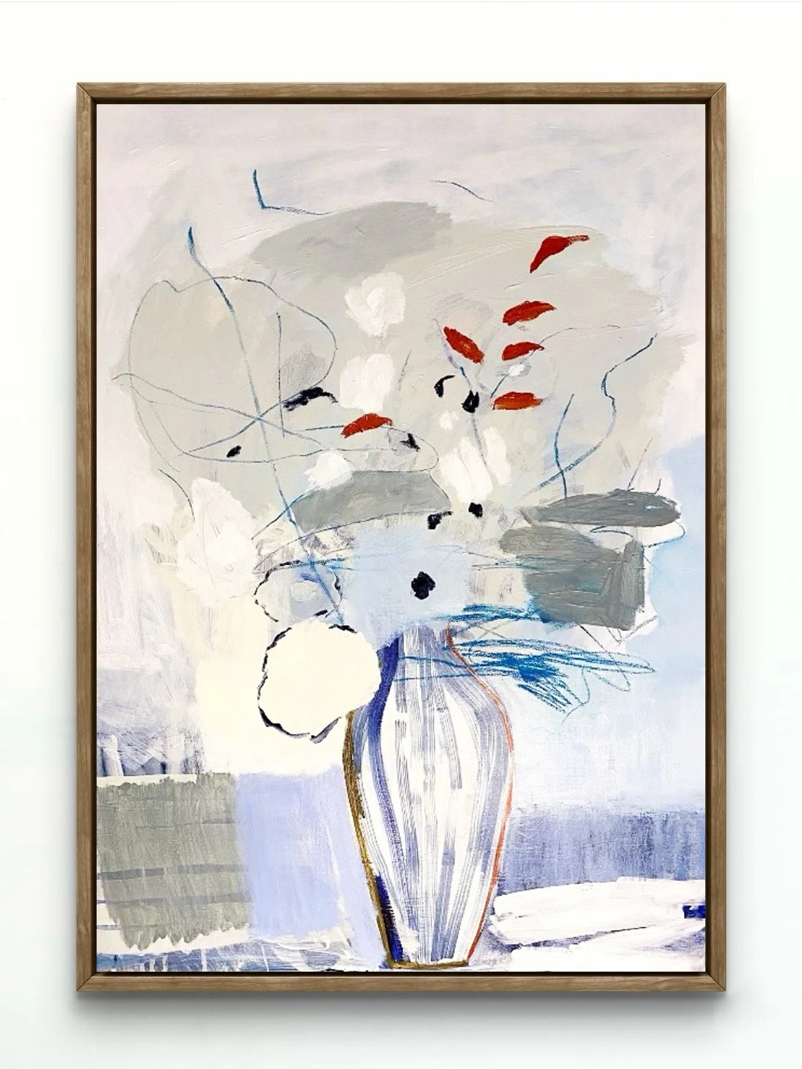 Controlled Chaos, Acrylic on Canvas, 80 x 100 cm, Unframed, Shipped from France, $2400 AUD / 1500€