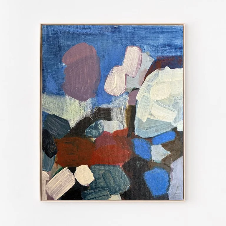 Colour Cortex, Acrylic on Canvas, 24.5 cm x 30 cm, Unframed, $450 AUD / 300€, Shipped from Australia