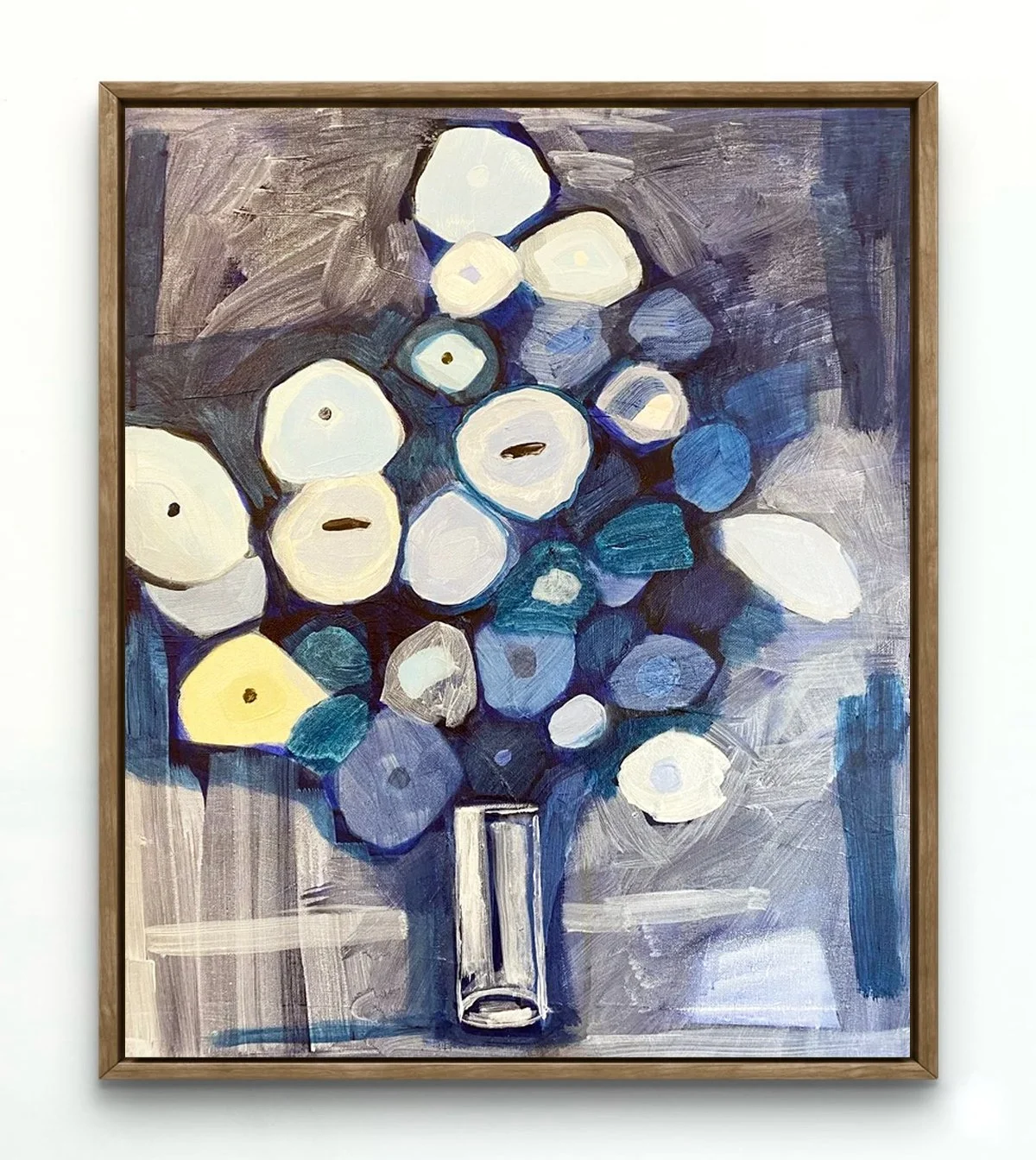 Night Shades, Acrylic on Canvas, 46 x 55 cm, Unframed, $800 AUD / 500€, Ships from Australia