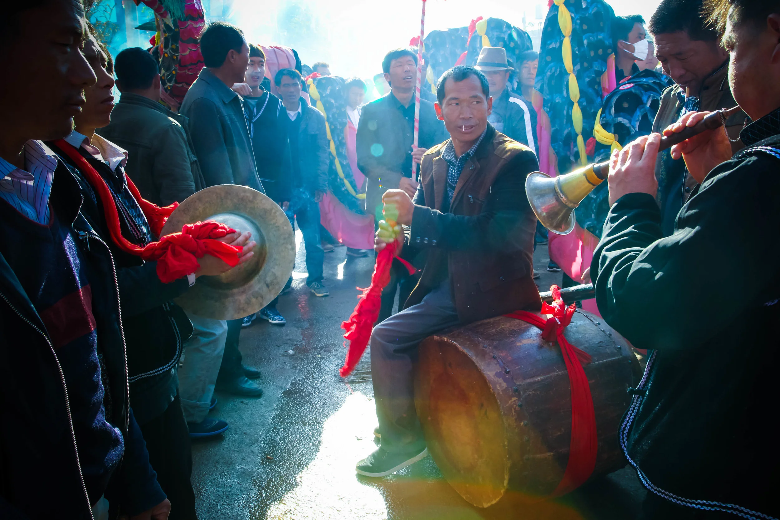 Buddhist Ceremony - Li Jiang, Yun Nan Province - People's Republic of China