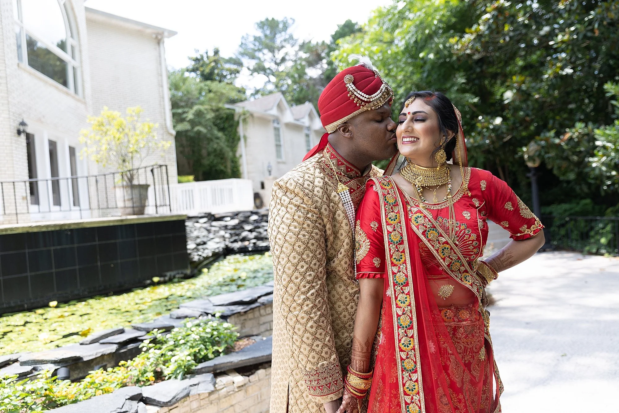 Silki + Kel | Vines Mansions &amp; Gardens | Loganville, GA