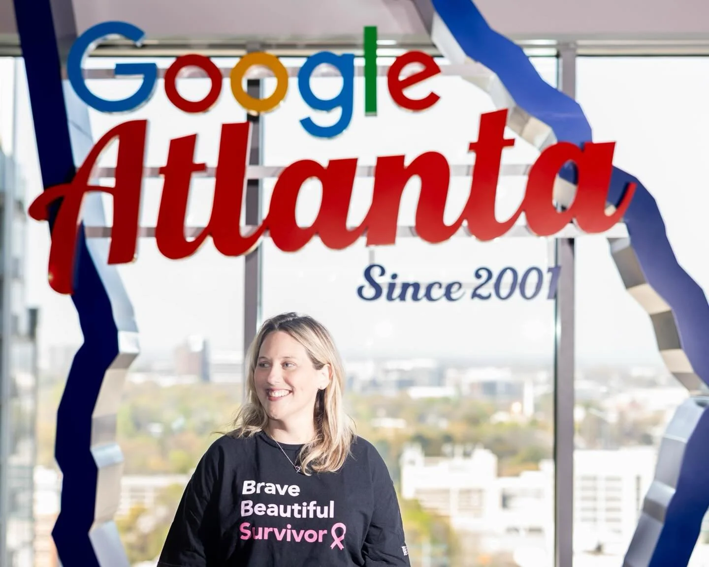 💪 🎀 🎗️forever in awe of the raw strength of survivors. 

the beauty of life is, you get to choose how you react to what cards you&rsquo;re dealt &amp; it&rsquo;s never too late 

📷: @mbeavs it&rsquo;s been amazing to hear your journey &amp; I can