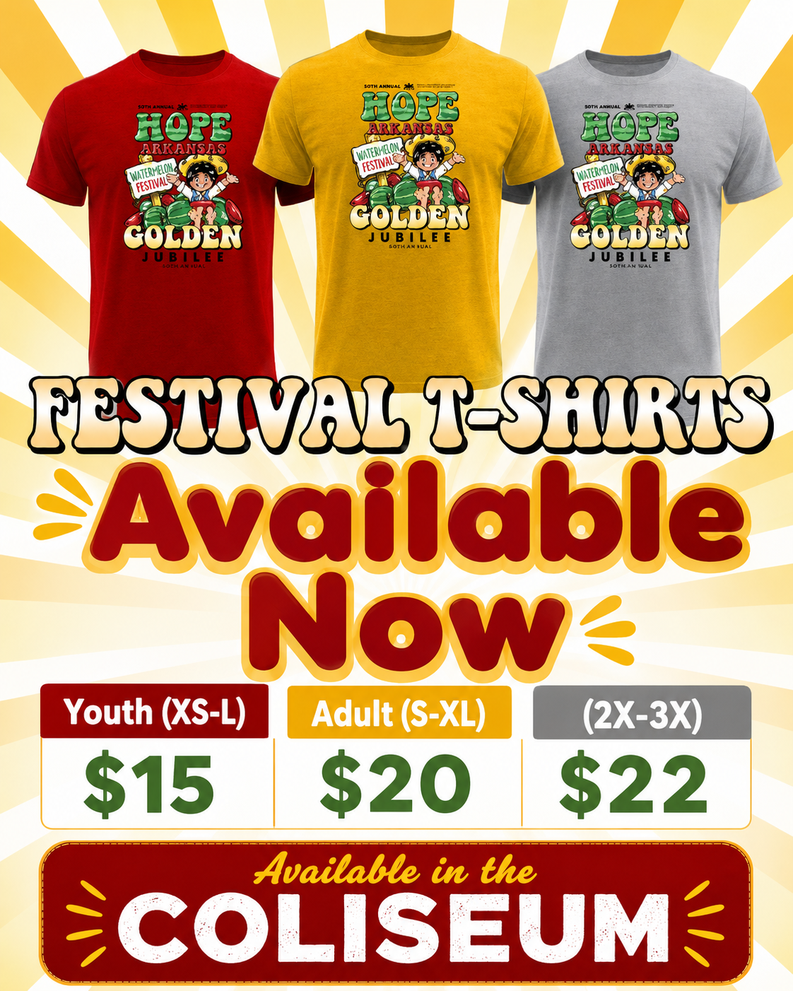 49th Annual Hope Watermelon Festival - August 7-9, 2025