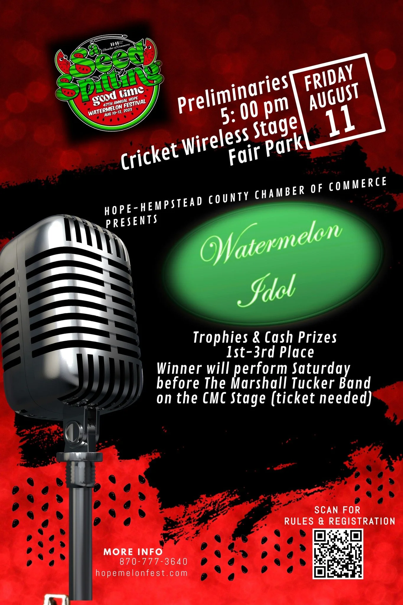 Watermelon Idol — 48th Annual Hope Watermelon Festival August 810