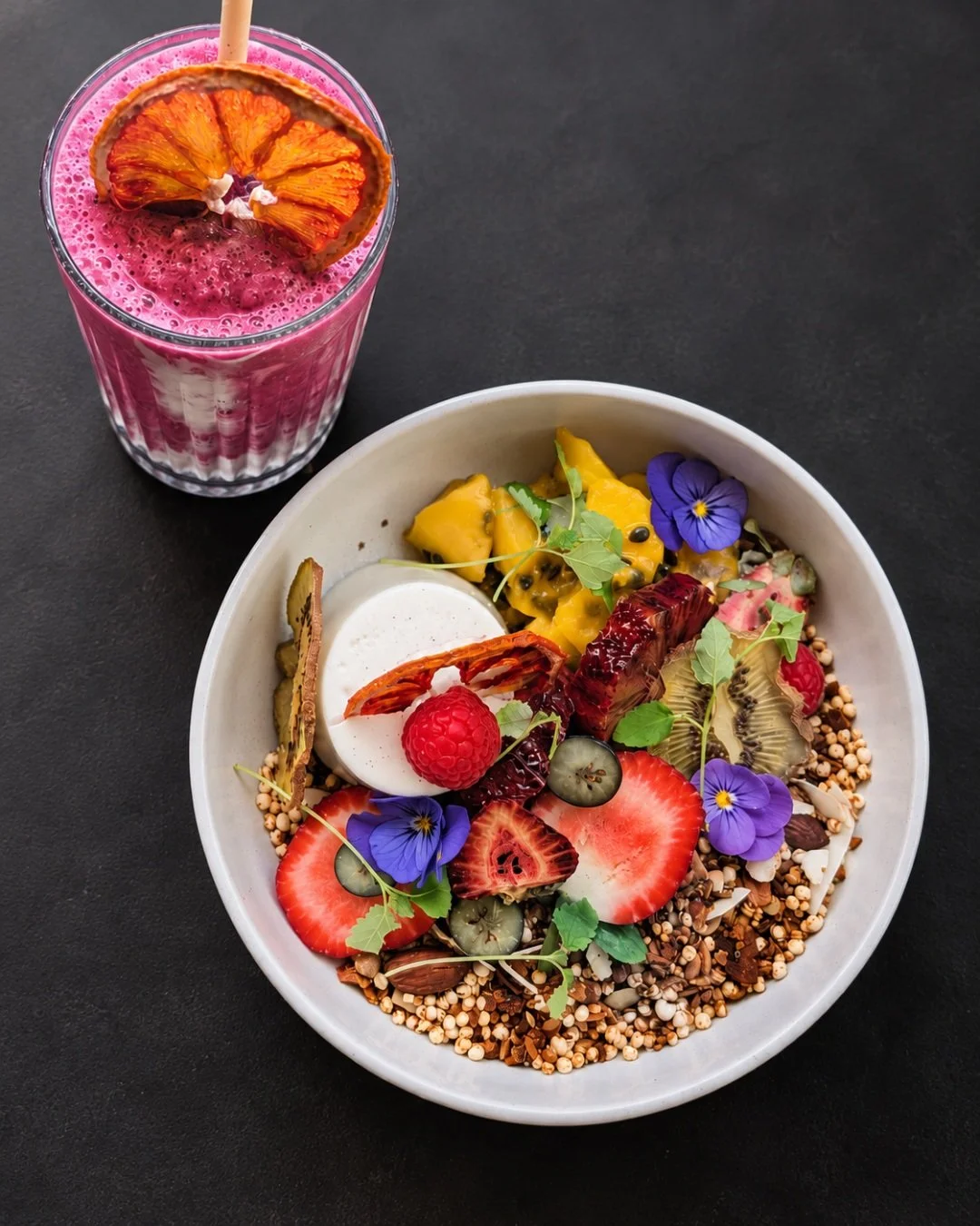 Meet the ALL DAY Breakfast Panna Cotta. We&rsquo;ve taken a creamy coconut panna cotta and topped it with our signature house-made coconut, chia, and quinoa granola. To cut through the richness, we layered it with a vibrant passion fruit, mango, and 