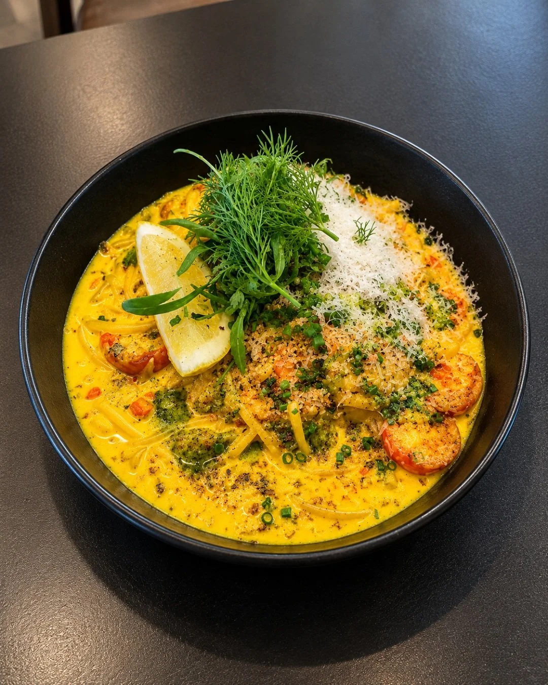 This pairing hits every single note. House-crafted Saffron Prawn Linguini with pecorino and herb pangrattato, washed down with our signature Kinder Bueno Iced Latte. 

Gather the crew and pull up a seat at 21 Buchanan St this week.

#visitbrisbane @v