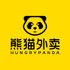 Logo of HungryPanda featuring a panda face on a yellow background with Chinese characters and the text 'HungryPanda'