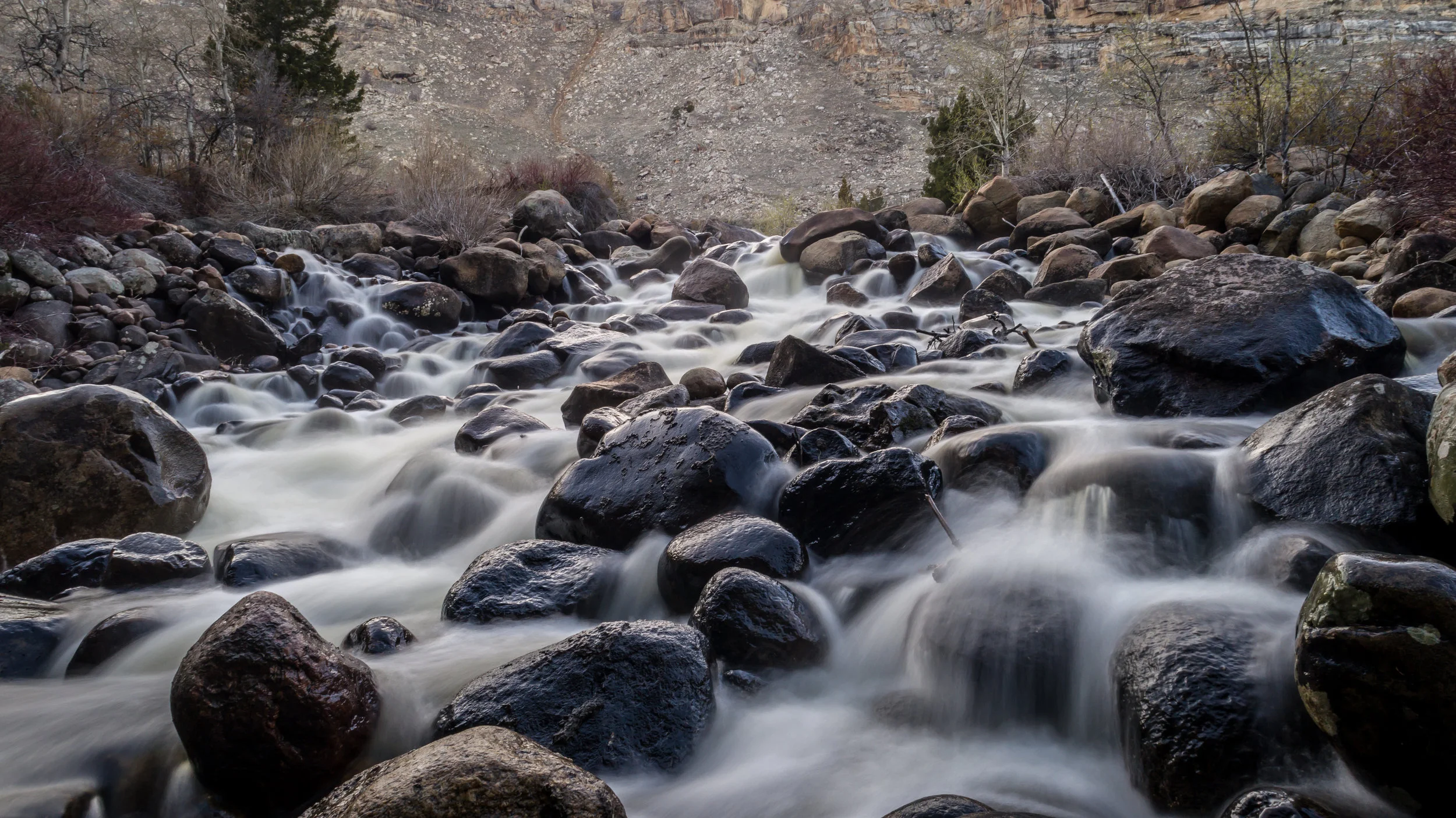 Rushing Water at the Sinks
