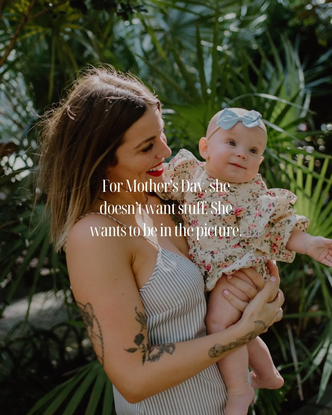 She won&rsquo;t remember every day, but she&rsquo;ll remember how it felt. 

The little hands in hers. 
The quiet chaos. 

This Mother&rsquo;s Day, give her something that lasts longer 💌

#charlestonfamilyphotographer #lowcountryphotographer #charle