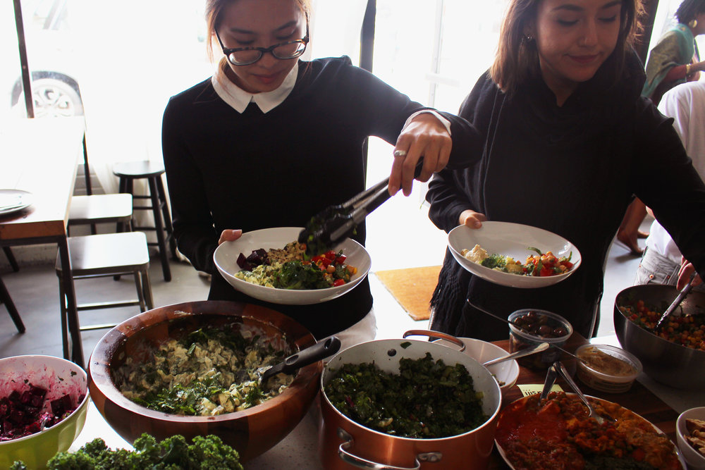 Our first AMAZING UnSchool style vegtable-centric lunch