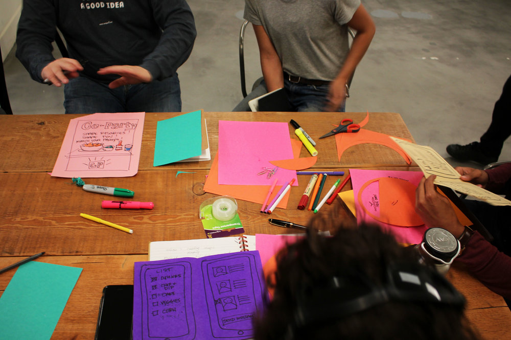 Getting into the prototyping session!