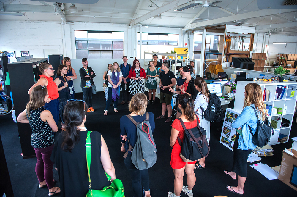 Fellows at the Co-Design Studio in Collingwood