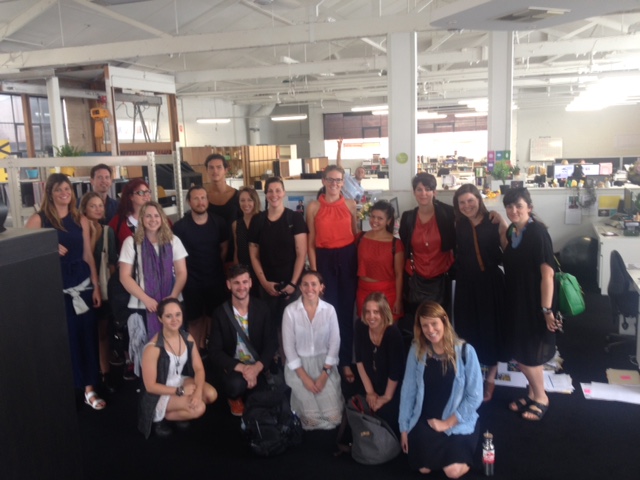 The group at Co-Design Studio