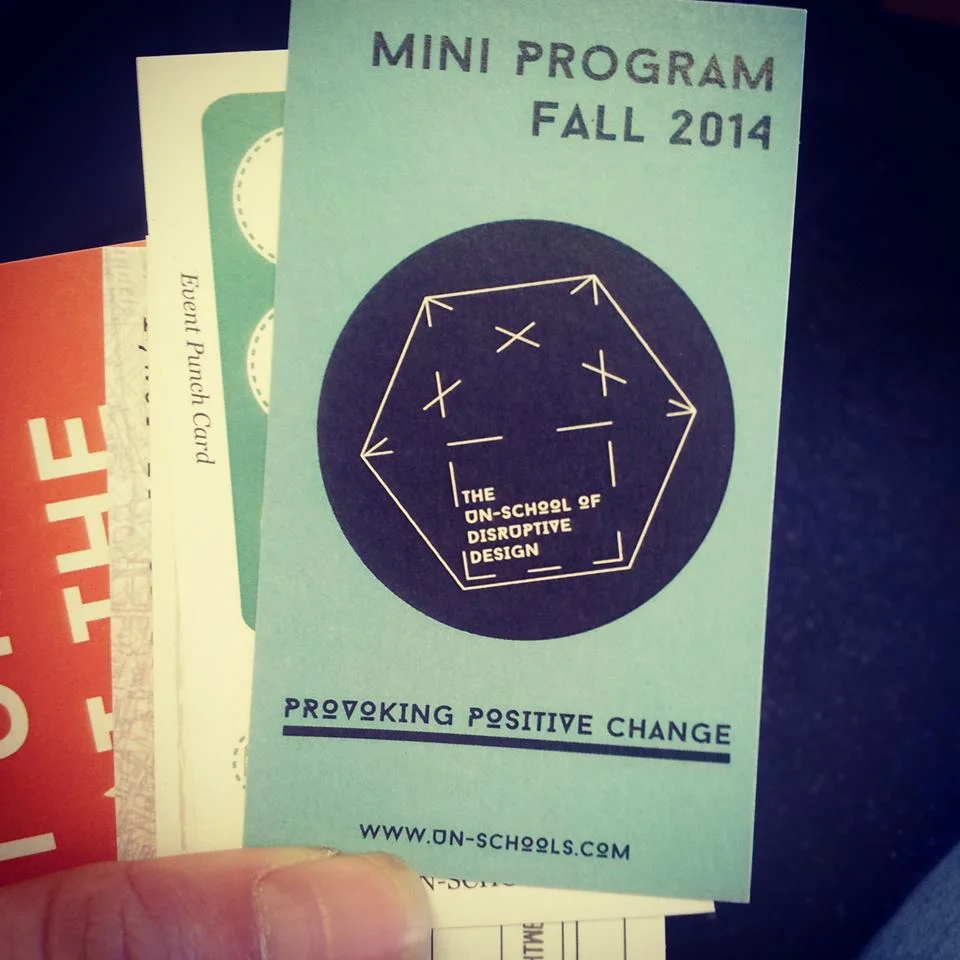 Then mini program that we launched with in NYC in Sept 2014 (and the old website we had!)