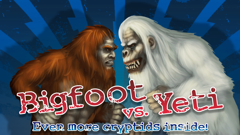 The Battle has Begun! Bigfoot vs. Yeti is on Kickstarter!