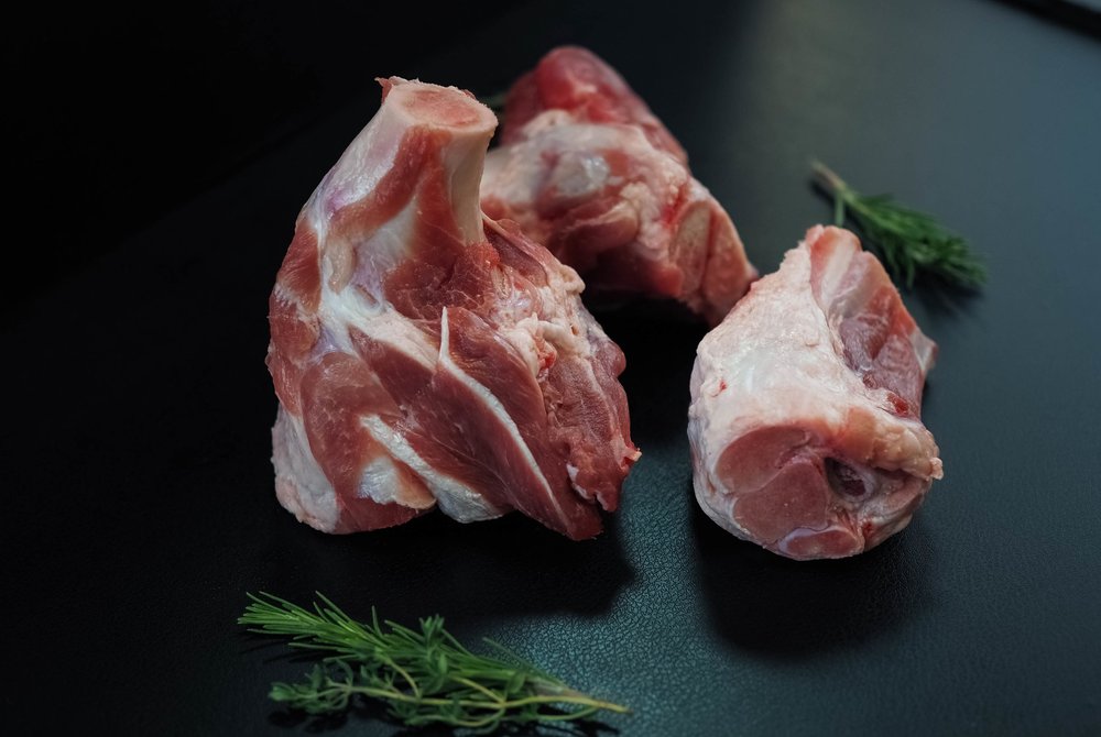 Bone in pork shank