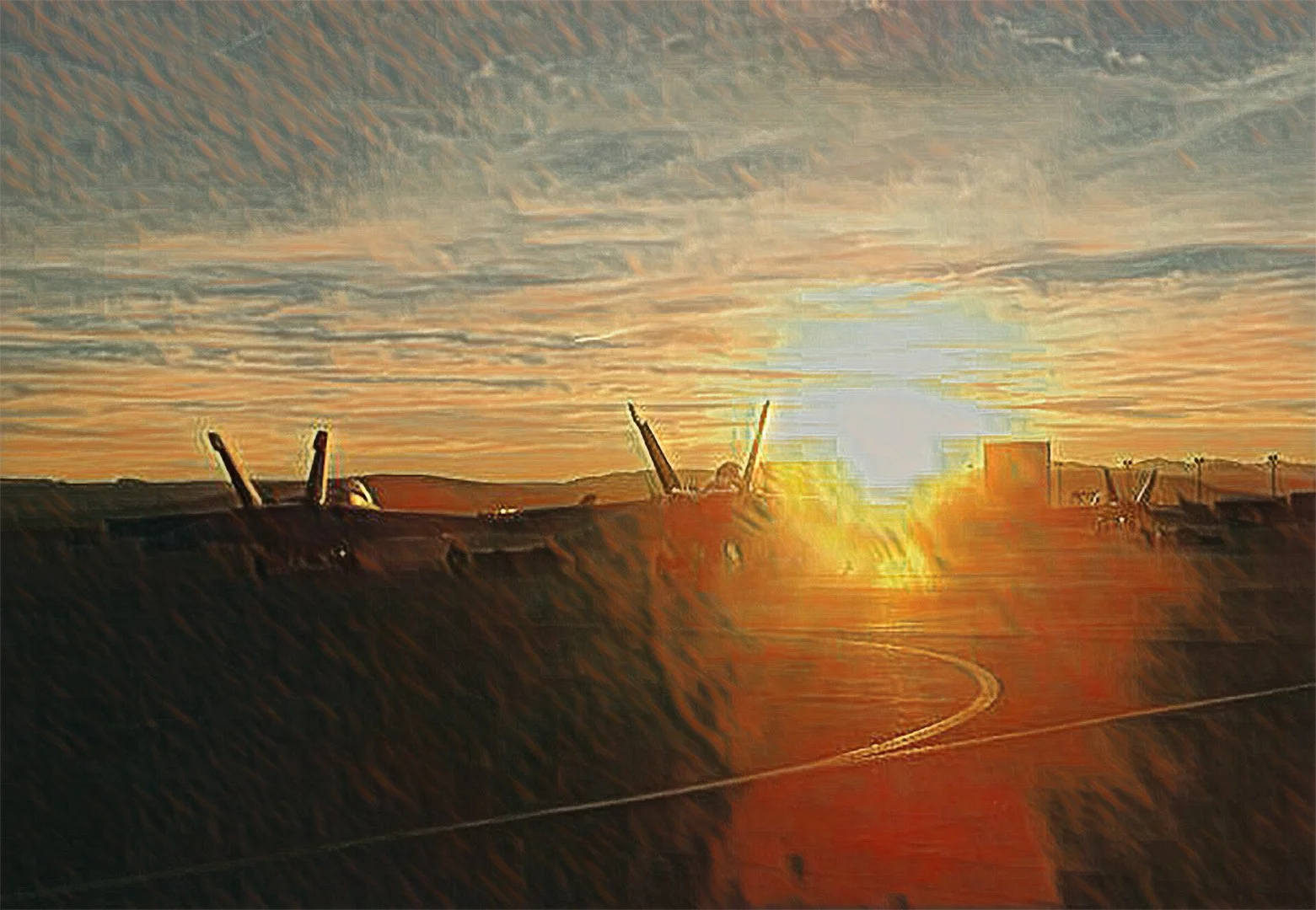 Fallon flightline sunset - scream style copy.jpg
