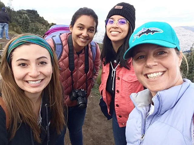 After #aquatrop2018 our team of intelligent, strong women scientists took the telef&eacute;rico up to have some incredible views of Quito and the surrounding Andes. The tropics never cease to amaze us with their unwavering beauty!