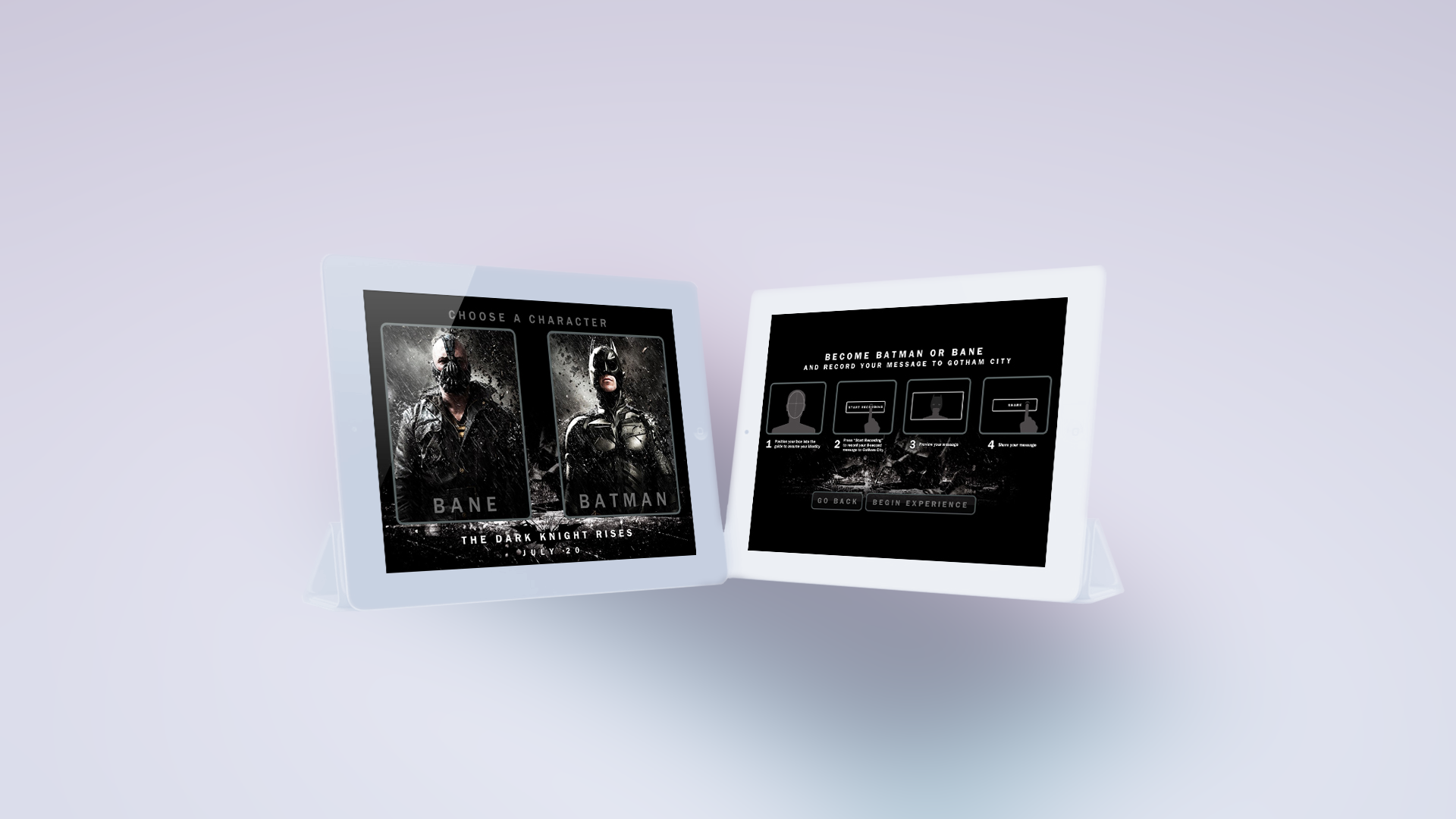DKR Interactive In-Theater Experience