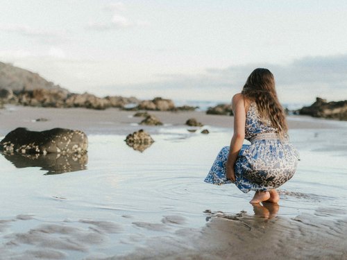 silk dress beach + Beryll Julie Silk Maxi Dress | Baby Blue main image 1