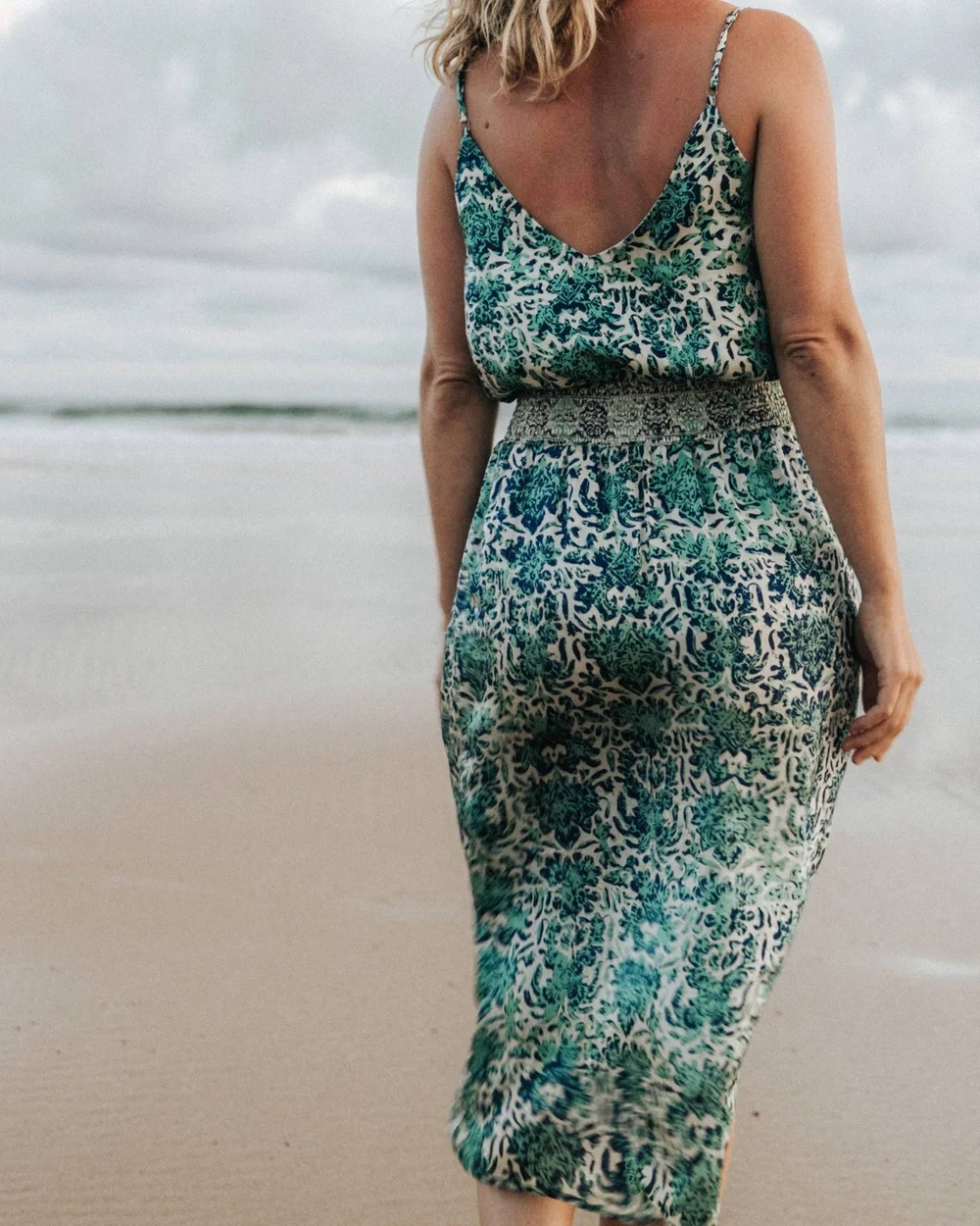 Summer Silk Dress