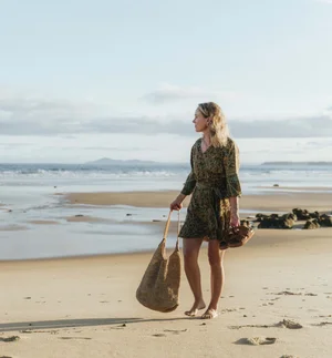 Summer Batik Kimono Wrap Dress  Nusa Indah Surfboards