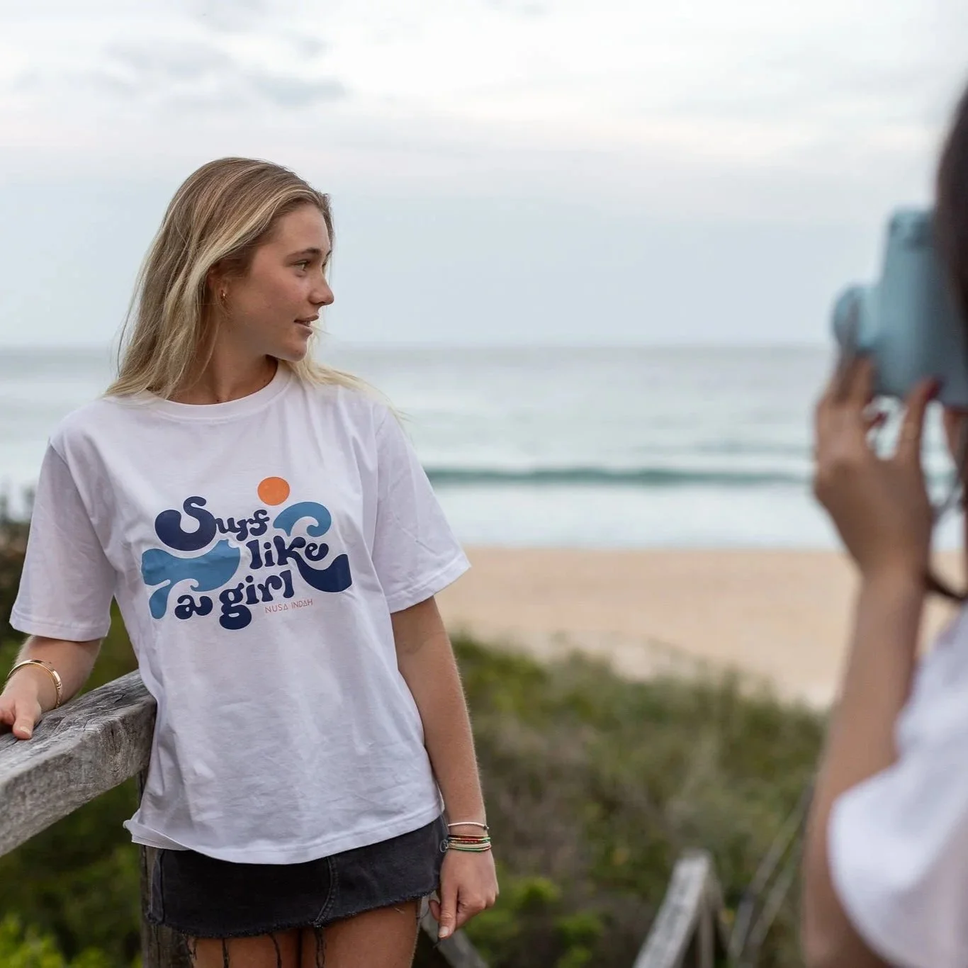 Surf Like A Girl - From The Sea Tees