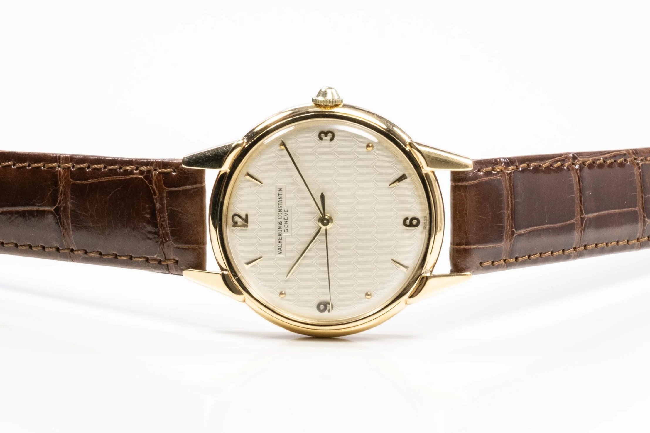 VACHERON CONSTANTIN guilloche-Zifferblatt Gelbgold