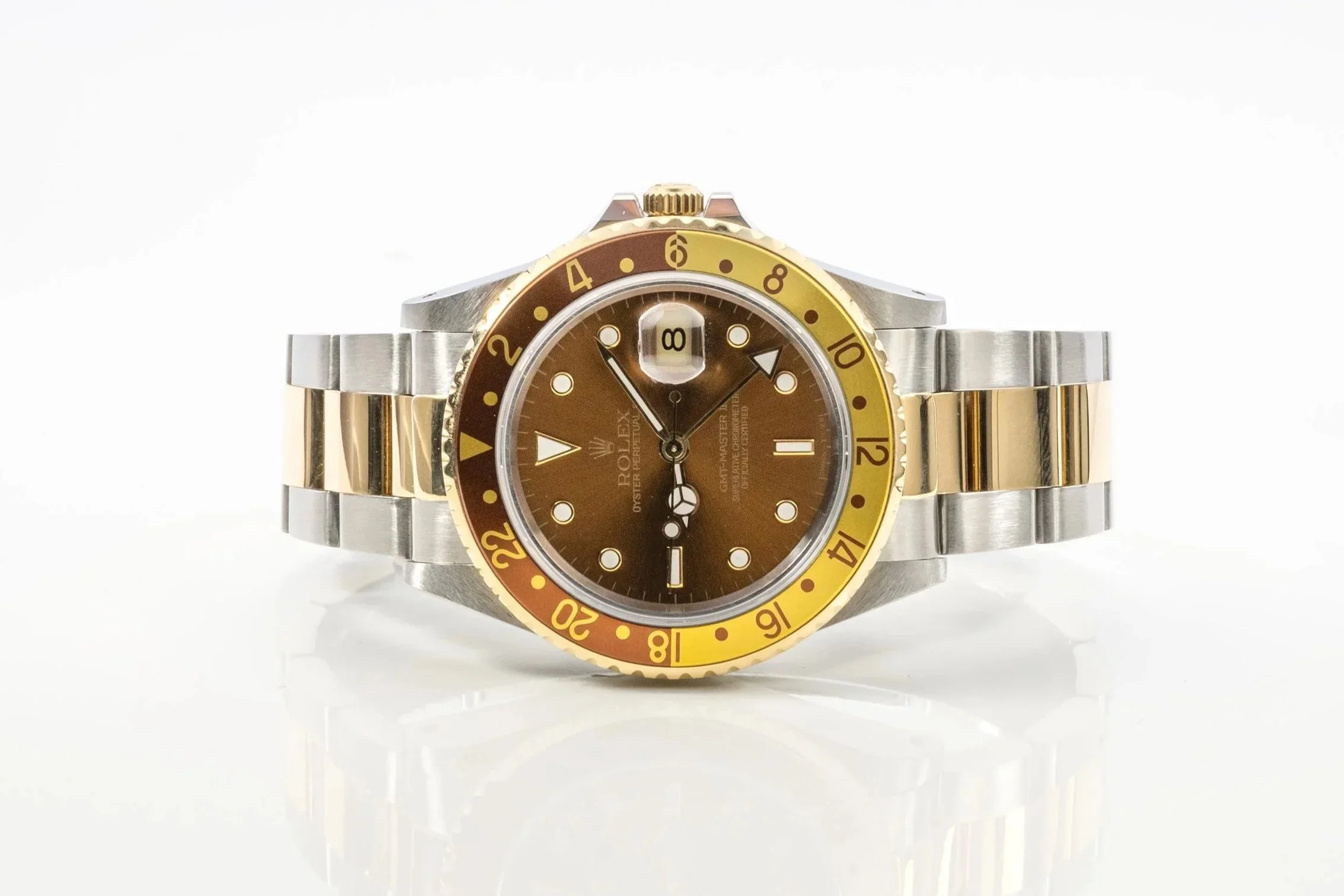 ROLEX GMT-Master II 16713 "Tiger-Eye" bicolor