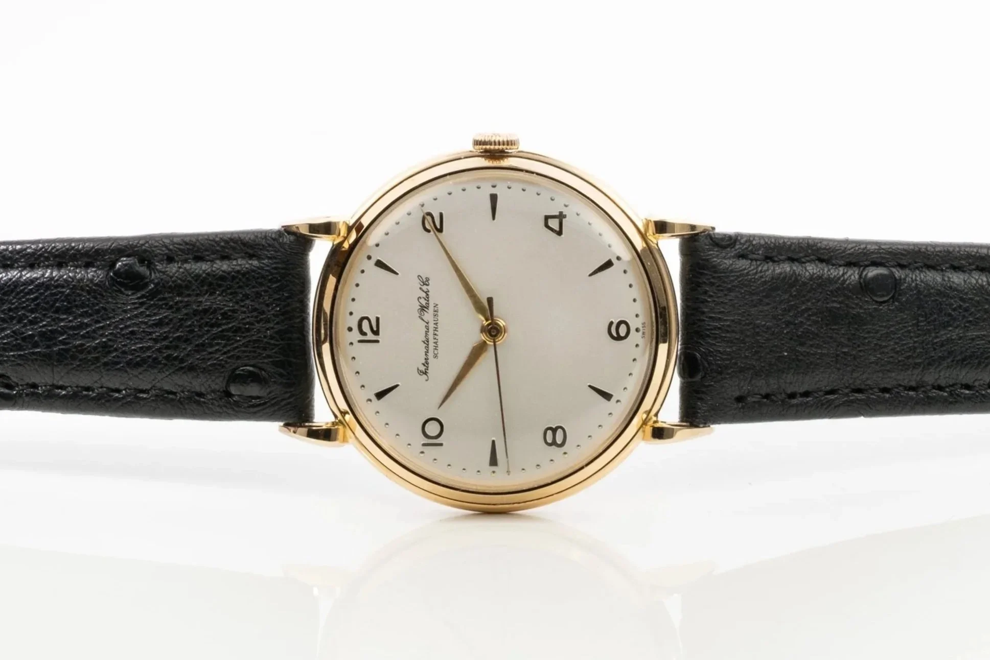 IWC "Spider-lugs" Handaufzug Gelbgold