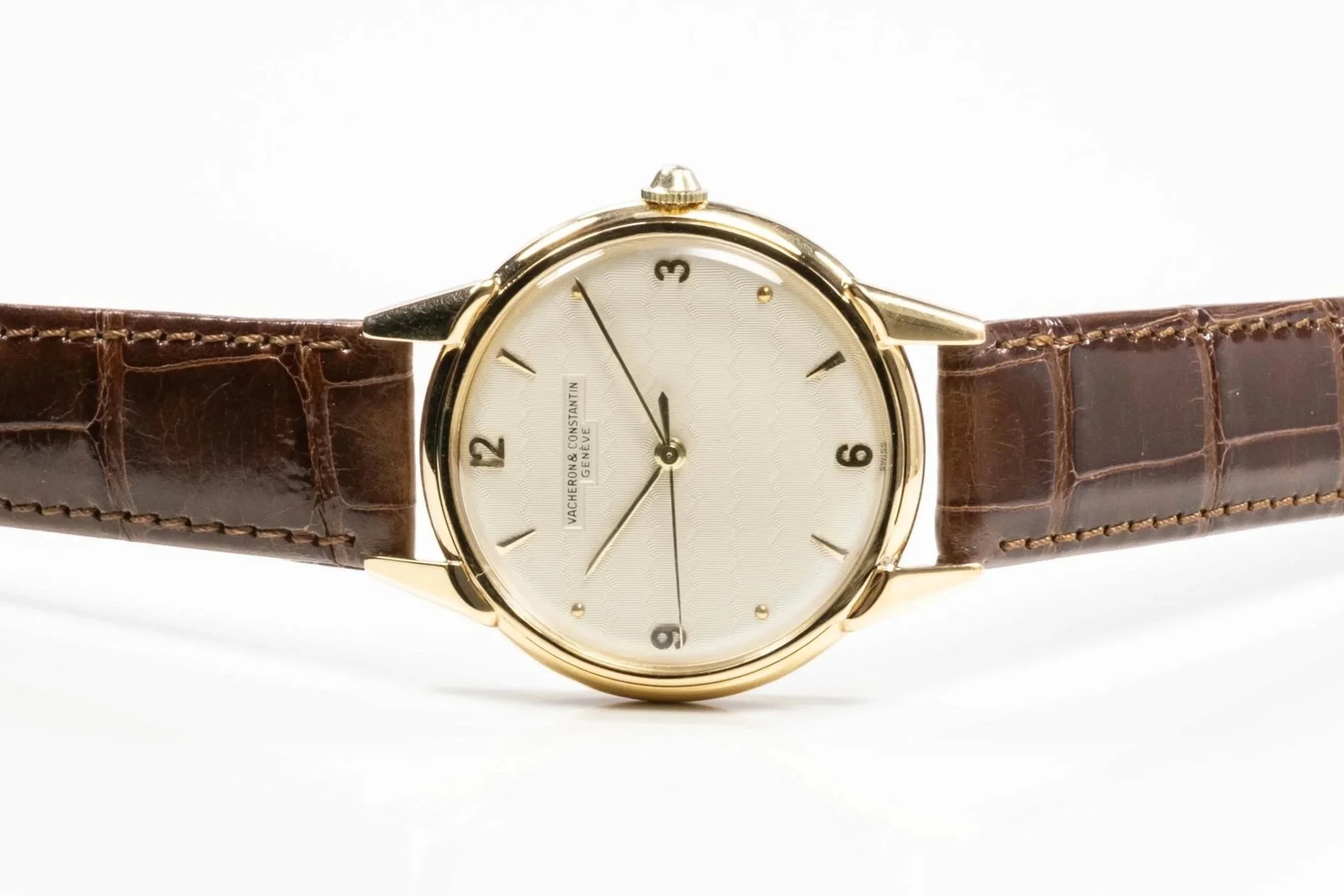 VACHERON CONSTANTIN guilloche-Zifferblatt Gelbgold
