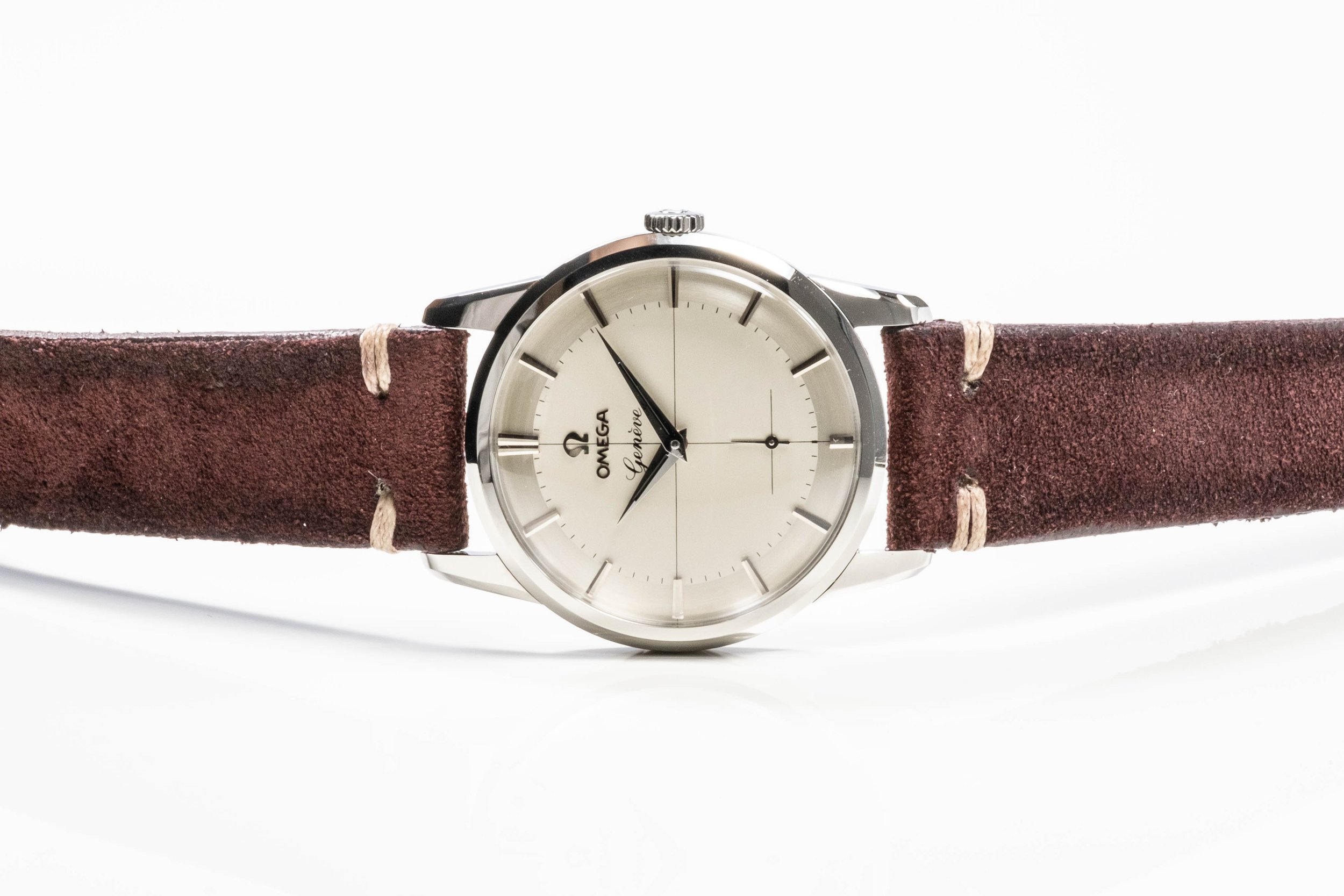 OMEGA Genève %22two-tone%22 Handaufzug Stahl 2402012.jpg