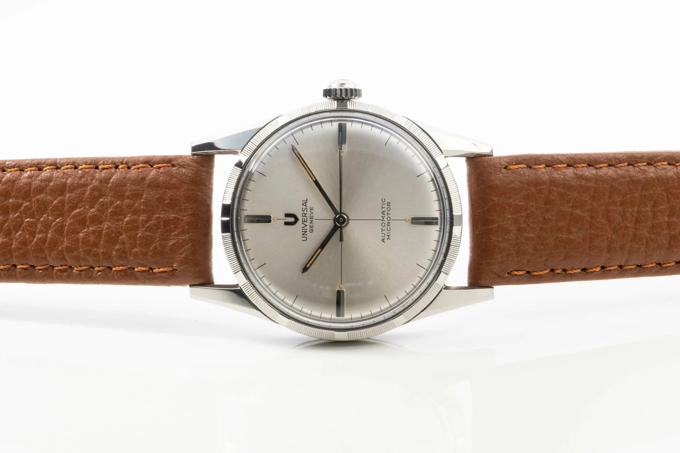 UNIVERSAL Genève Automatic Microtor Automatic Stahl