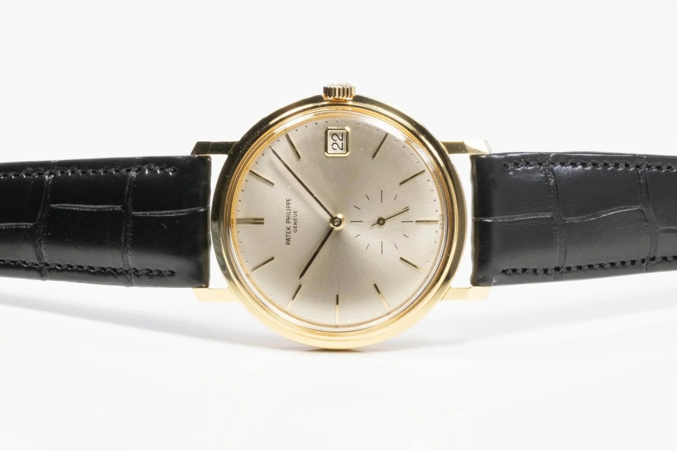 PATEK PHILIPPE 3445 Automatik mit Datum Gelbgold