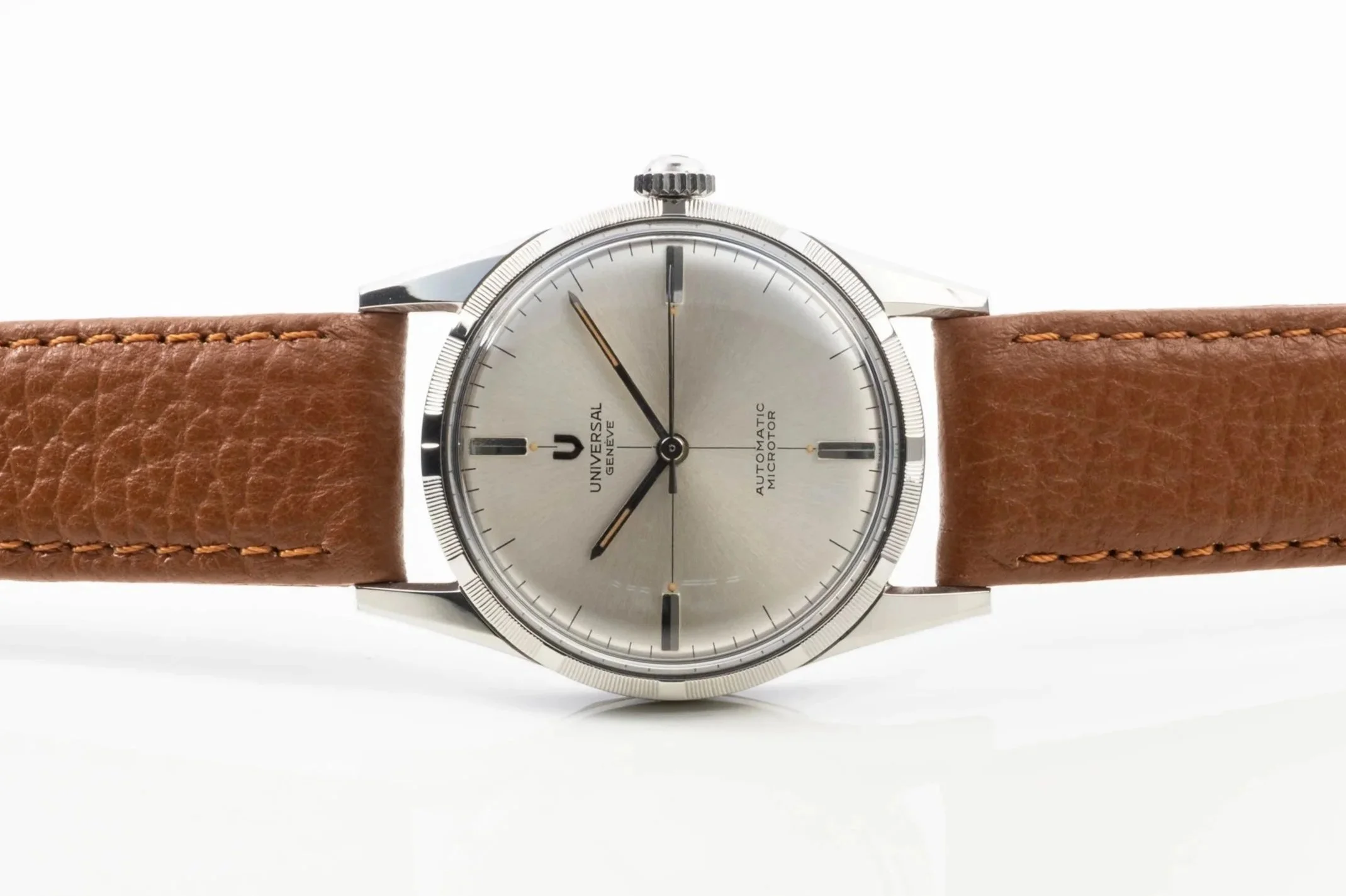 UNIVERSAL Genève Automatic Microtor Automatic Stahl