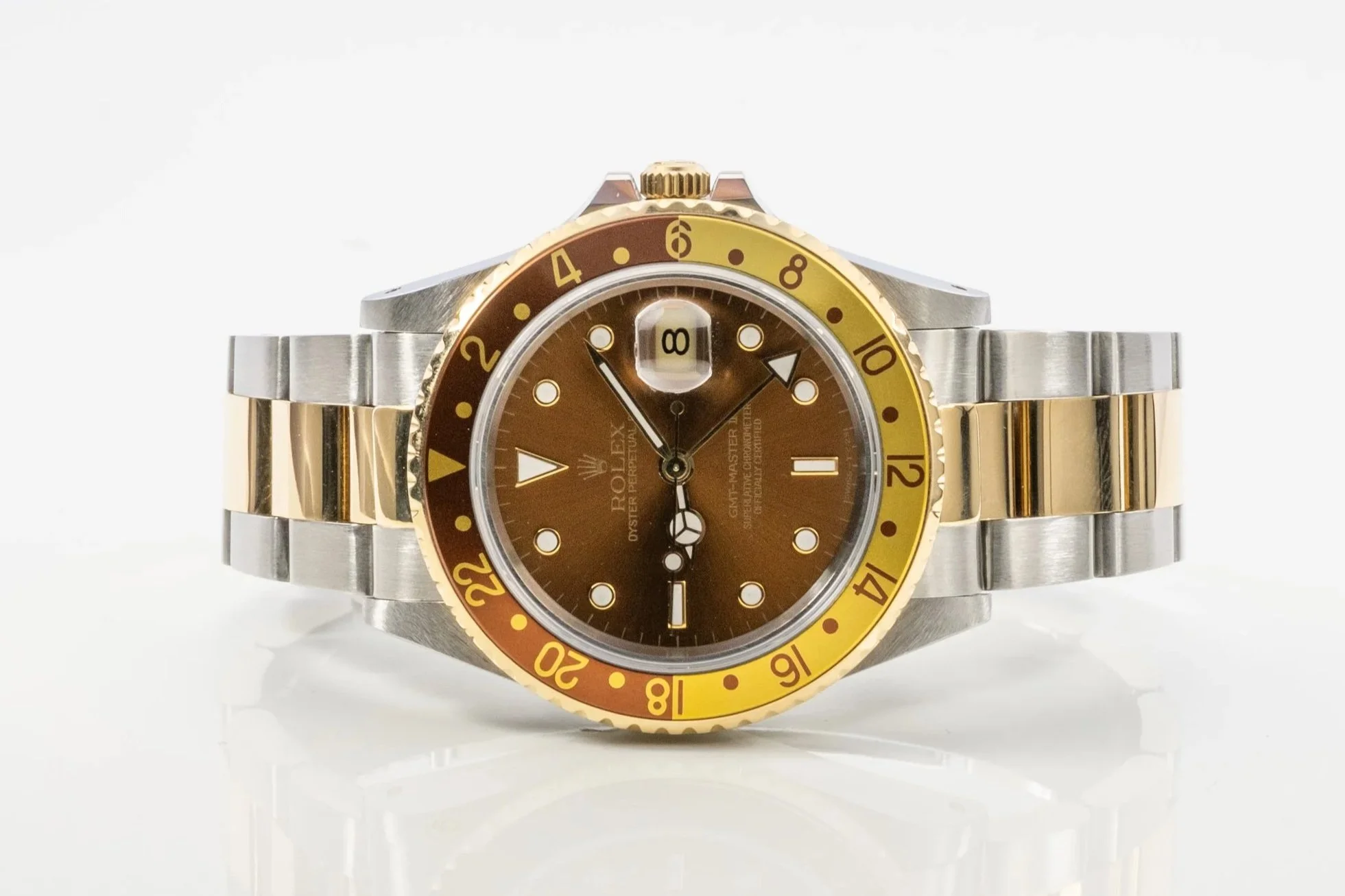 ROLEX GMT-Master II 16713 "Tiger-Eye" bicolor