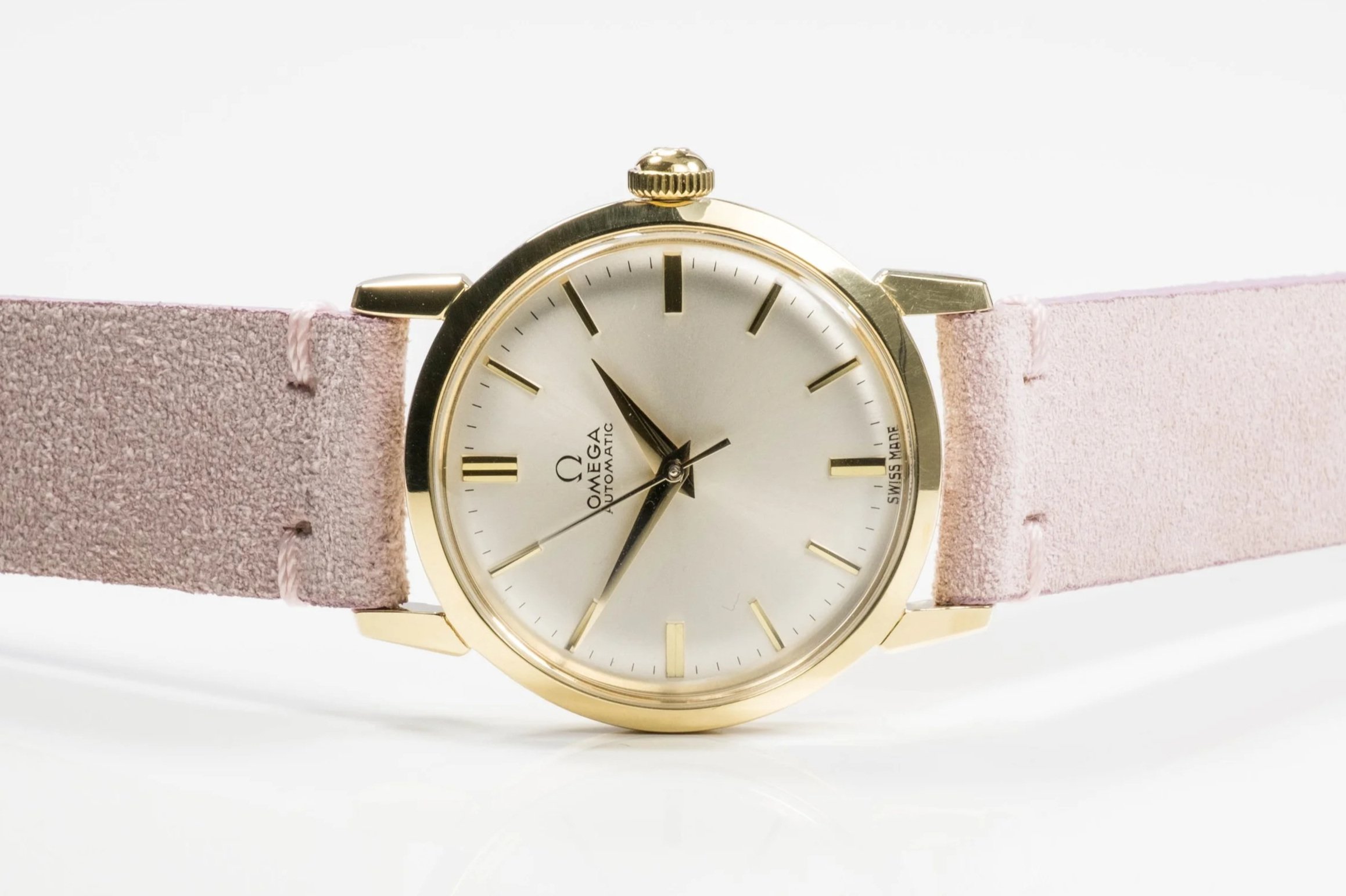 OMEGA Automatik Gelbgold