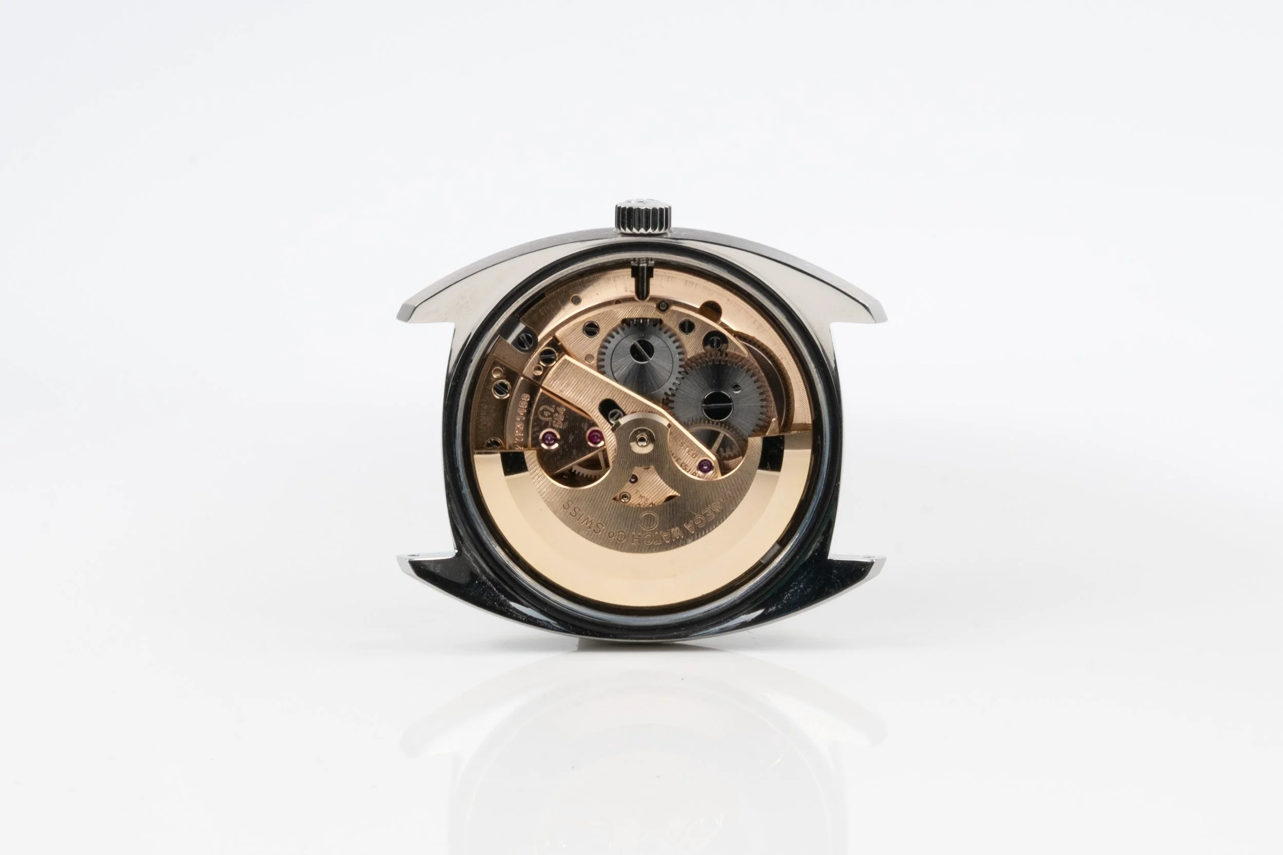 OMEGA Constellation Chronometer graues Zifferblatt Automatik Stahl Uhrwerk 2509002.jpg