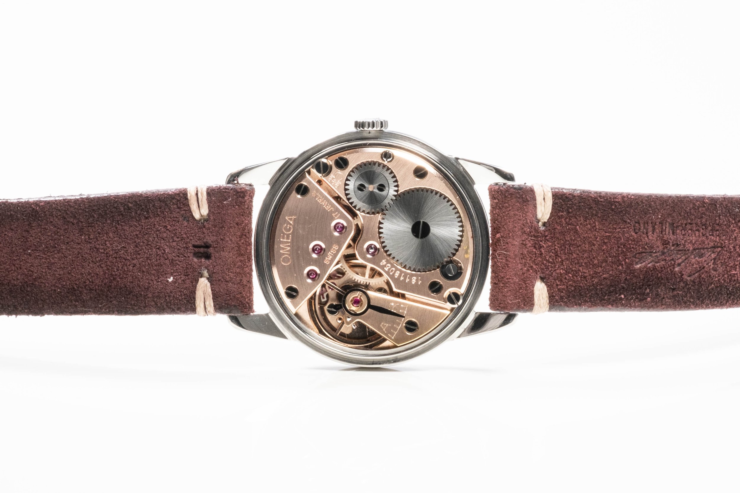 OMEGA Genève %22two-tone%22 Handaufzug Stahl Uhrwerk 2402012.jpg