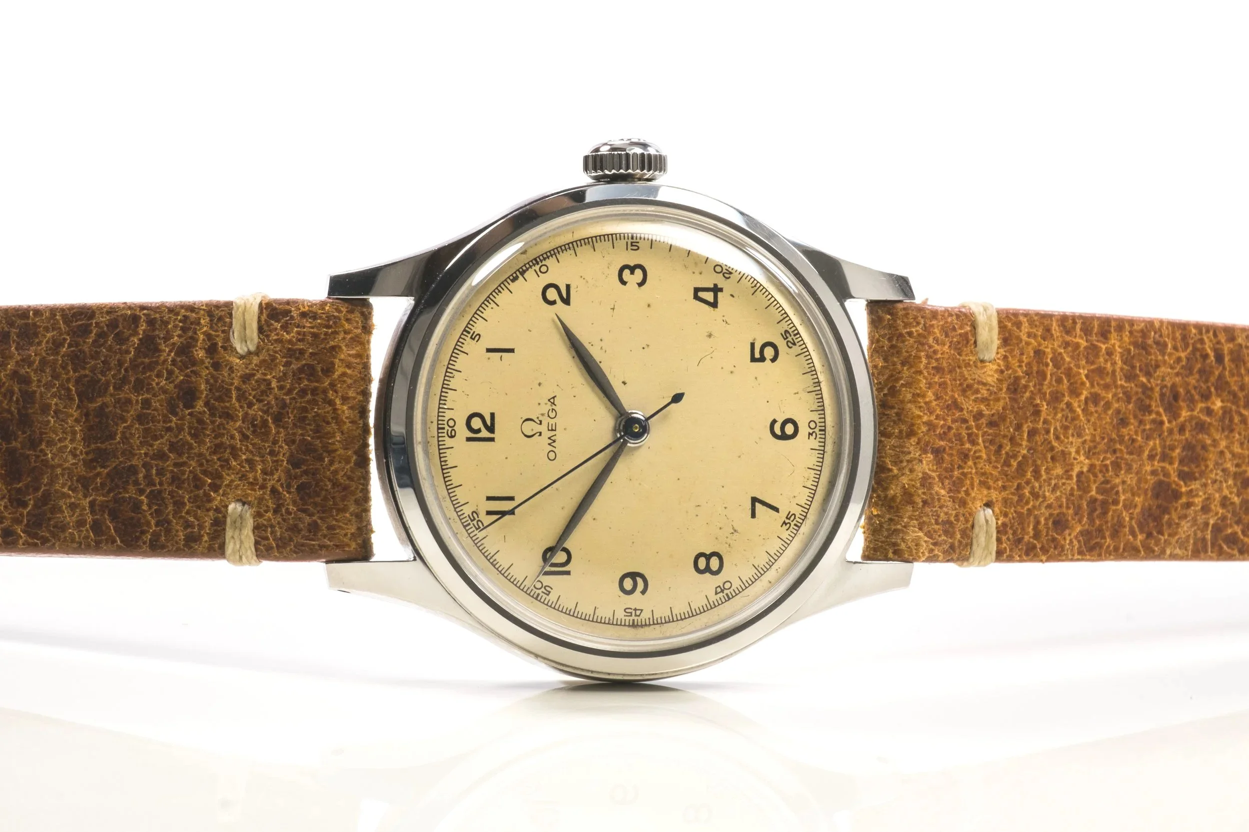 OMEGA Arabische Zahlen mit Zentrumssekunde