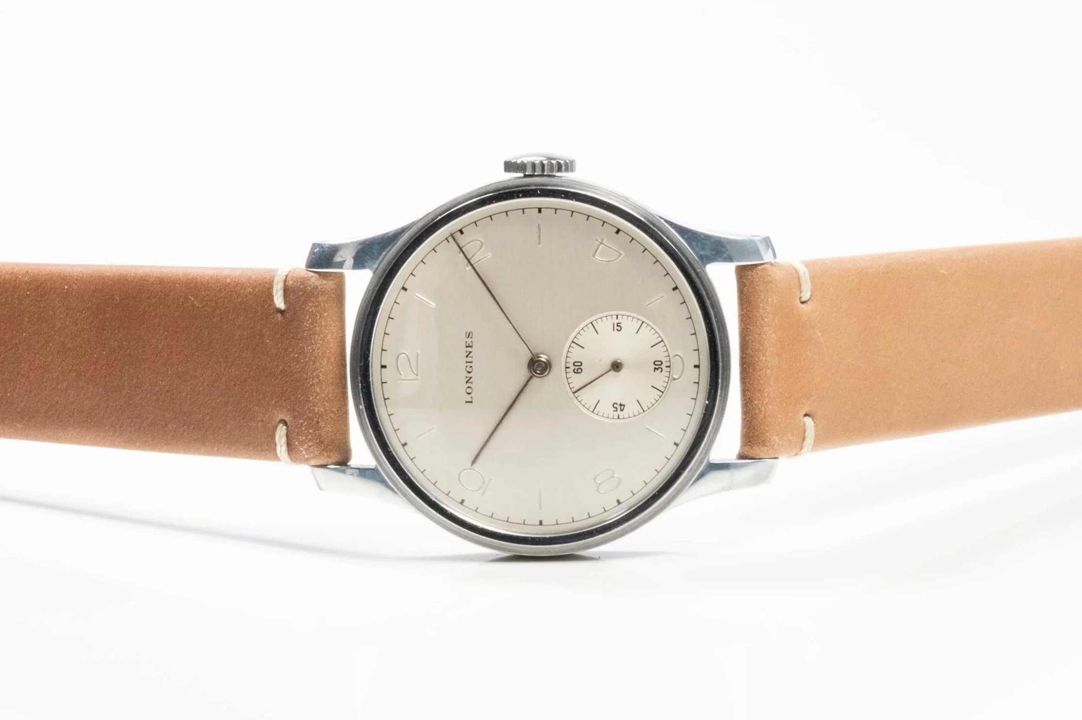 LONGINES Art Déco kleine Sekunde Stahl