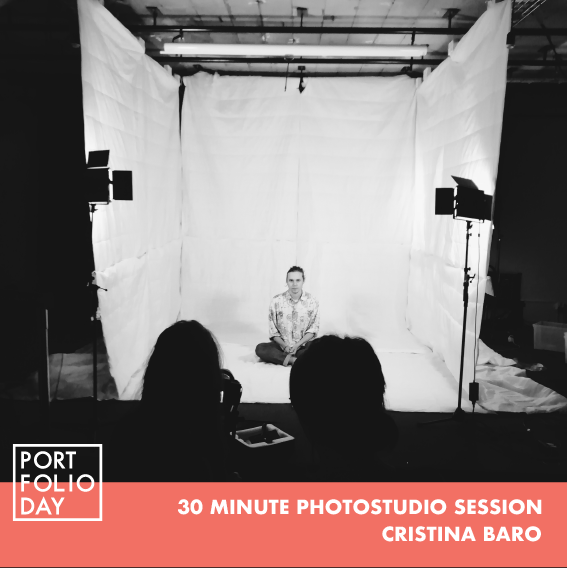 UPDATE: FULLY BOOKED. REGISTER FOR WAITLIST EVENT TIME: 16.00 - 18.00 30 minutes in our photo studio under the assistance of a photographer. Bring your concept and props and we’ve got the rest. The photo session will be guided and assisted by Cristina Baró Miró, a photographer currently working at STPLN. She will help you out with the whole process! Time slots can be booked by a single person or groups up to 4 people. Only 4 slots available
