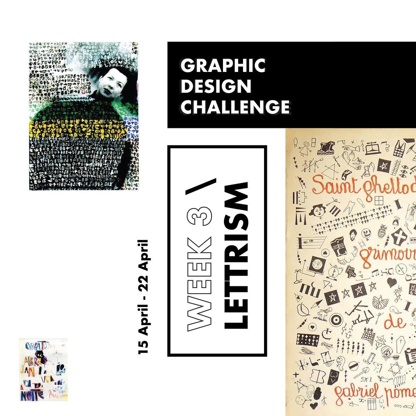 Last chance for you to show us your style! Lettrism week!🖌📝 It&rsquo;s the last week of our weekly #graphicdesign challenge!😋 Take part and submit your art piece for a chance to win special tailormade prizes🎁

We&rsquo;ll be reposting your beauti