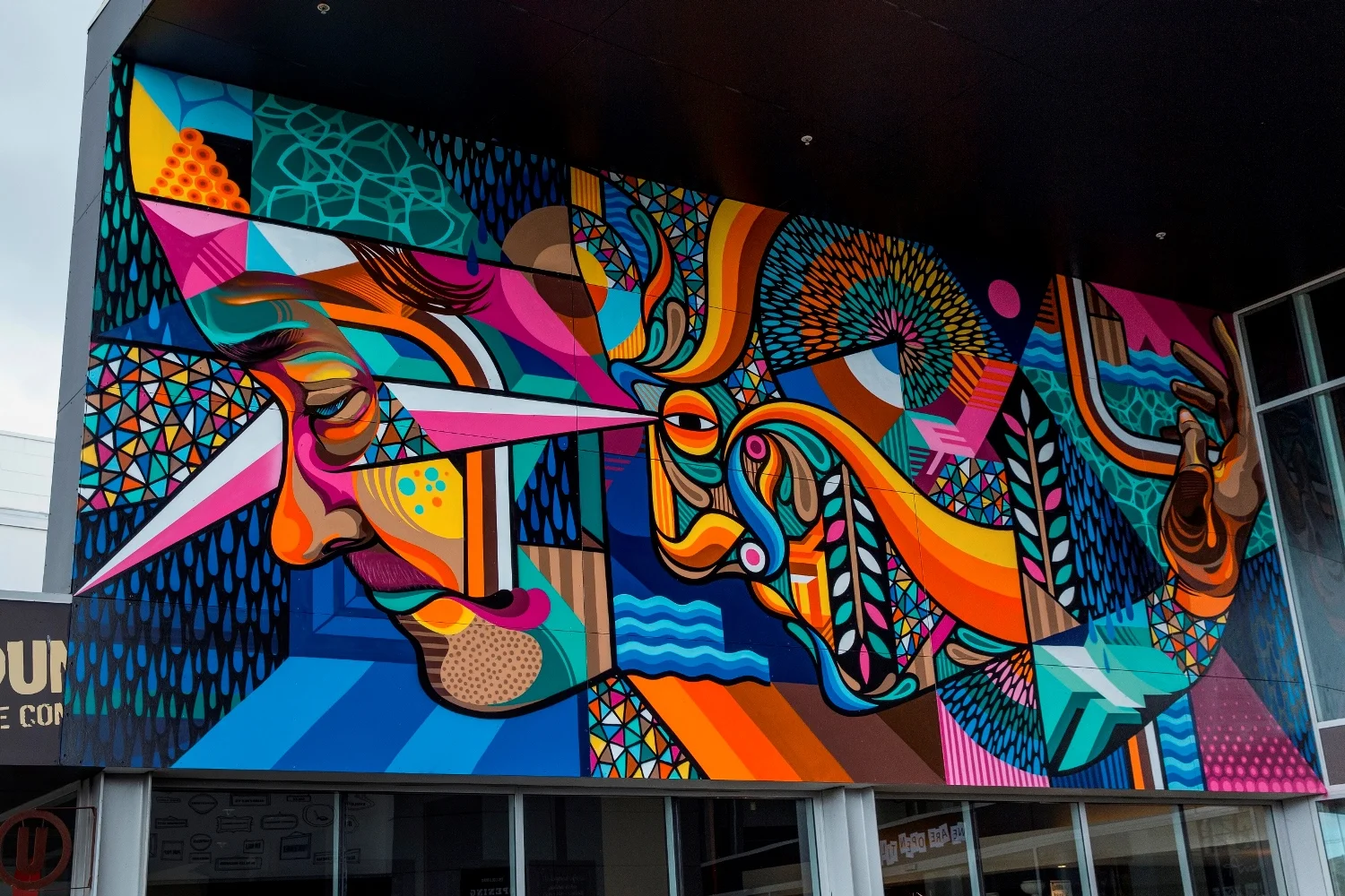 Beastman and Vans the Omega mural, Rise 2014 Christchurch – credit Luke Shirlaw